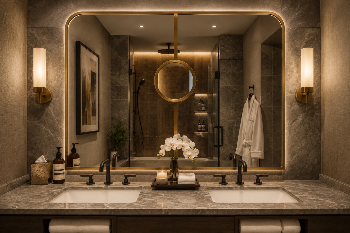 Luxury Hotel Suite Bath